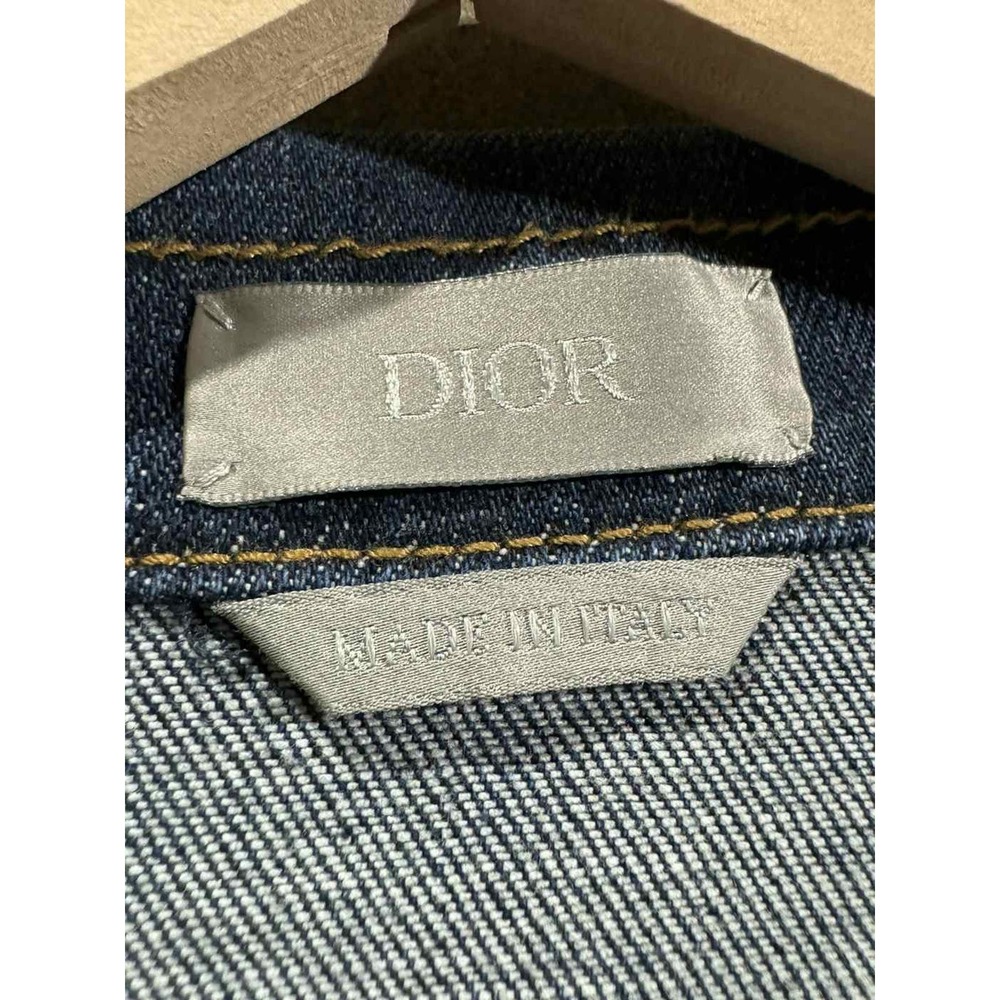 NWT RARE Dior x Kenny Scharf Denim 'Playing Cards' Jacket - Picture 8 of 16